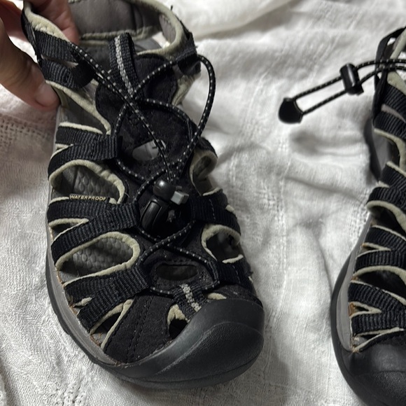 Keen Black and Gray Outdoor Sandals with Closed Toe - Picture 3 of 16